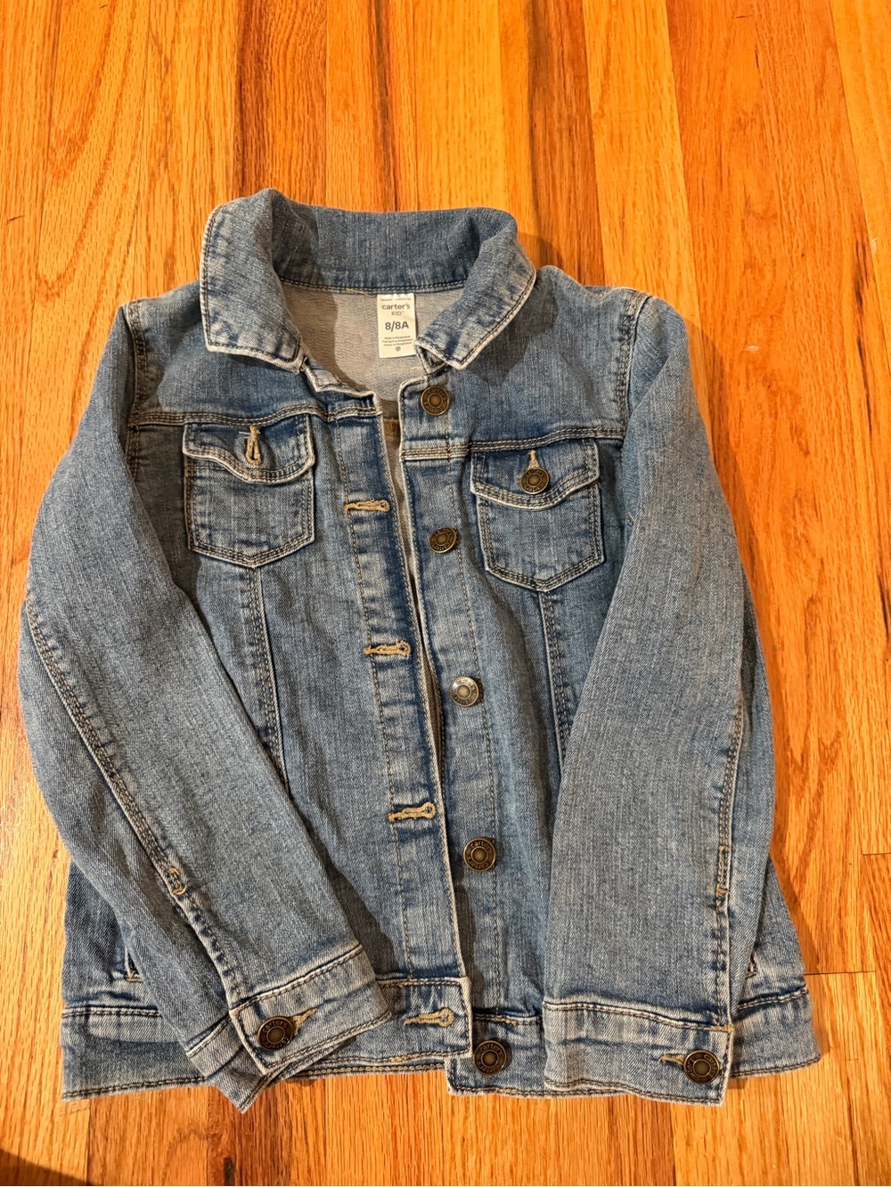 Girl’s Carter's Light Blue Denim Jacket